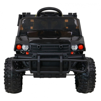 Autko Farmer Pick-up dla dzieci Czarny + Pilot + Bagażnik + Łopatka + EVA + MP3 LED